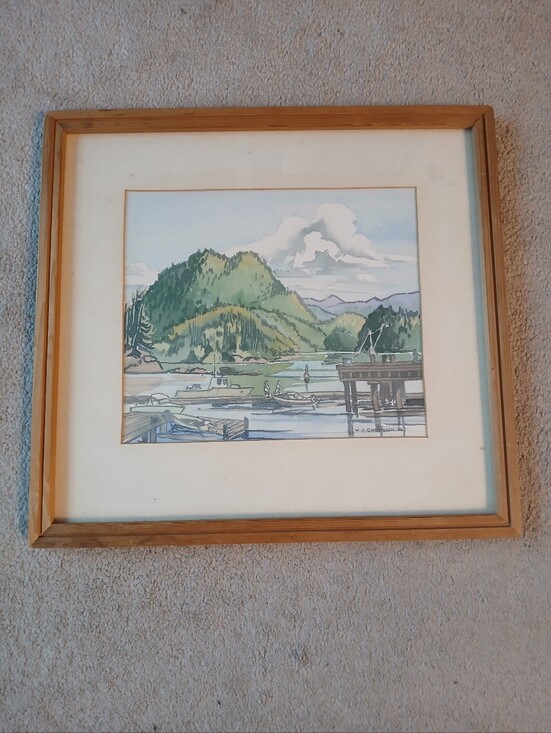 Other - Vintage Signed Jack Eastaugh Painting